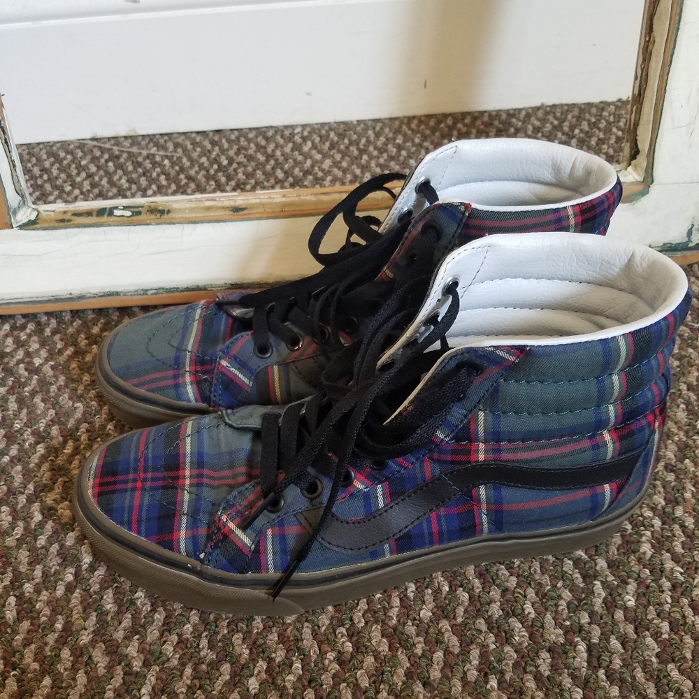 Tartan Plaid Van's Sk8-hi
